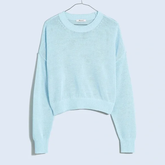 Madewell Loose-Knit Crewneck Sweater Size Small - Picture 6 of 6